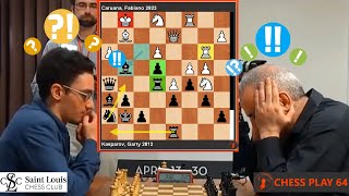 ðŸŽ¦ Kasparov DOMINATES Caruana Fabiano Caruana vs Garry Kasparov [upl. by Cheadle]