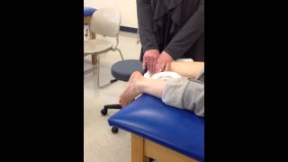 Ankle Joint mobilization [upl. by Aleiram]