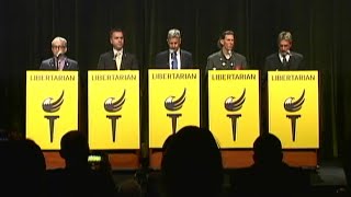 Presidential Debate  Libertarian Party Convention May 28 2016 [upl. by Enidlarej645]