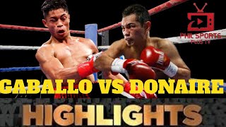 DONAIRE VS GABALLO HIGHLIGHTS [upl. by Omland]