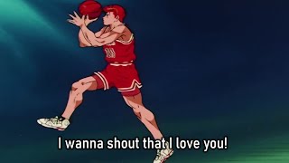 Slam Dunk OST BAAD Kimi ga Suki da to Sakebitai English Lyric [upl. by Arney236]