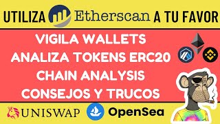 Sácale el MÁXIMO provecho a ETHERSCAN🔥TUTORIAL Como USAR EtherScan como Profesional⚡️ EtherScanio✅ [upl. by Alston807]