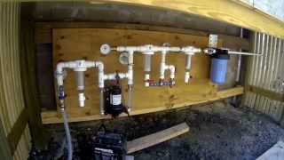 How to Filter and Purify Rainwater  Earthship Style WOM [upl. by Crowns]