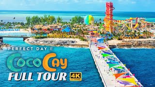 Perfect Day Coco Cay  Full Walkthrough Tour amp Review  Royal Caribbean  4K [upl. by Brenda]