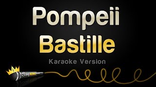 Bastille  Pompeii Karaoke Version [upl. by Akoyn]