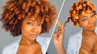 Detailed Corkscrew Perm Rod Tutorial  AMPM Next Day Curls Routine  LA Naturals [upl. by Sualocin592]