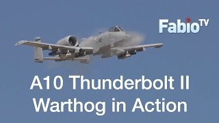 A10 Thunderbolt II  Warthog in Action [upl. by Nabal]