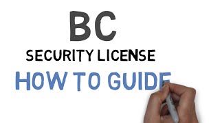 BC Security License  How To Guide [upl. by Sanford]