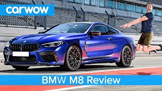 BMW M8 2020 ultimate review  see how quick it is to 60mph and how I nearly crash it [upl. by Fitzhugh]