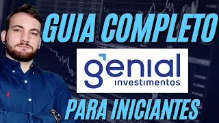 GENIAL INVESTIMENTOS  TUTORIAL COMPLETO [upl. by Rednaeel]