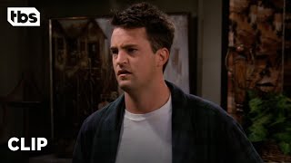 Friends Chandler Thinks Hell End Up Alone Season 2 Clip  TBS [upl. by Ahsienat]