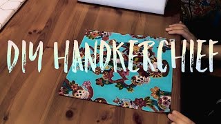 How I Sew HandkerchiefsHankies [upl. by Sutphin]