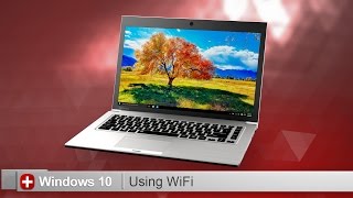 Toshiba HowTo Connecting to WiFi using Windows 10 [upl. by Kevon]