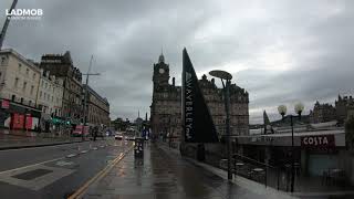 Edinburgh Waverley Station  Walking in Scotland  Edinburgh [upl. by Zahara]