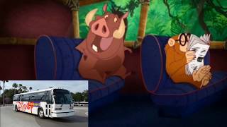 Walt Disney World Portrayed by Timon and Pumbaa [upl. by Ahaelam]