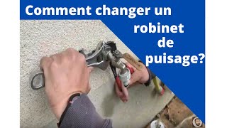 Comment changer un robinet de jardin [upl. by Akiner]