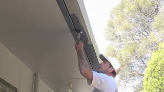 How to paint gutters  How to paint gutters using a brush [upl. by Orson794]