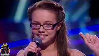 Americas Got Talent 2014 Mara Justine New York Week Day 1 [upl. by Damaris]