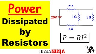 DC Circuits  Power Dissipated in Resistors [upl. by Aniara557]