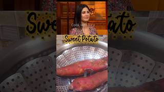 Katrina Kaifs favourite Sweet Potato trending shorts [upl. by Eidnas]