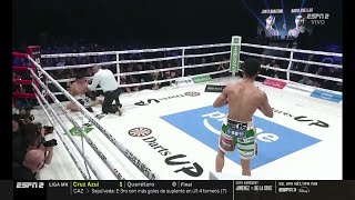 GENERAL CUELLAR MEXICO VS JUNTO NAKATANI JAPON FULL FIGHT COMPLETA [upl. by Jair675]