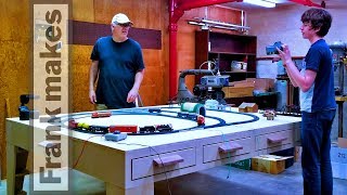 Building a Model Train Table [upl. by Hamrah]