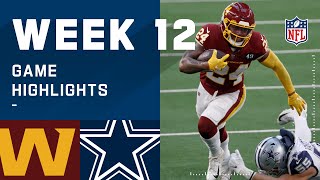 Washington Football Team vs Cowboys Week 12 Highlights  NFL 2020 [upl. by Romeu]