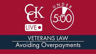 VA Overpayment and What Veterans Can Do To Avoid Them [upl. by Tempest]