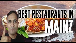 Best Restaurants and Places to Eat in Mainz Germany [upl. by Anallij]