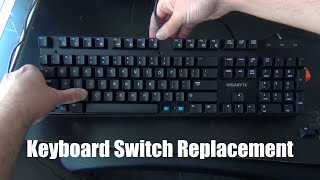 Replacing switches on mechanical keyboards [upl. by Burny]