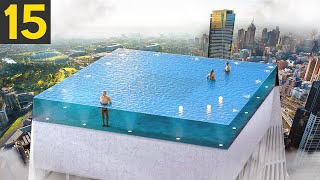 15 MOST Creative Swimming Pools [upl. by Acinomal]