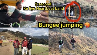 Tried Bungee Jumping For The First Time😅 [upl. by Aurita741]