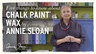 5 things to know about Chalk Paint® Wax [upl. by Nylarat289]