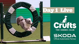 Day 1 LIVE  Crufts 2025 [upl. by Tniassuot]