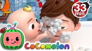 Bath Song  More Nursery Rhymes amp Kids Songs  CoComelon [upl. by Mastat]