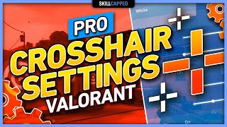 The BEST PRO Crosshair Settings for Valorant [upl. by Foley]