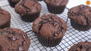 Chocolate Muffins  Mortar and Pastry [upl. by Abell]