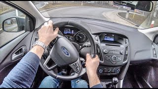 Ford Focus III  4K POV Test Drive 193 Joe Black [upl. by Kcirded]