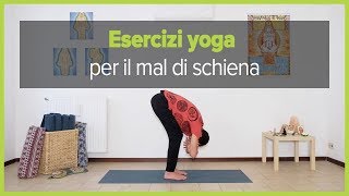 Esercizi yoga per il mal di schiena [upl. by Anelet]