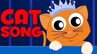 Cat Song  Original Nursery Rhymes For Kids And Children  Songs For Toddlers  Kids Tv Cartoons [upl. by Clotilde882]