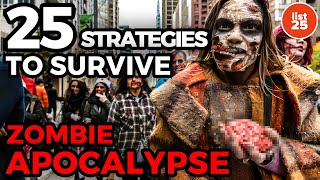 25 BEST Strategies To Survive The Zombie Apocalypse [upl. by Shir]