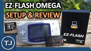 EZFlash Omega GBA Flashcard ReviewSetupTutorial 2018 [upl. by Assena]