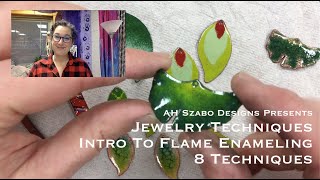 Intro to Enameling 8 simple techniques [upl. by Nicky]