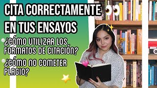 ¿CÓMO UTILIZAR CITAS EN ENSAYOS  LA SECTA DE LOS LIBROS [upl. by Andriette]