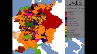 The Holy Roman Empire Every State Every Year [upl. by Bronez]