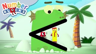 Numberblocks Its BLOCKZILLA  Learn to Count [upl. by Pacorro]