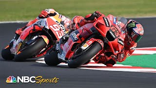 MotoGP Emilia Romagna Grand Prix  EXTENDED HIGHLIGHTS  102421  Motorsports on NBC [upl. by Boiney]