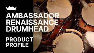 Ambassador Renaissance Drumhead  Remo [upl. by Trovillion]