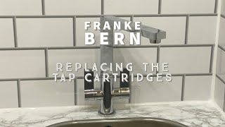 FRANKE BERN How to Fix my dripping kitchen tap replacing ceramic valves cartridges tapmagician [upl. by Garibold441]