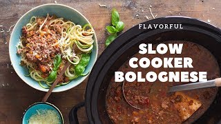 Slow Cooker Bolognese [upl. by Swinton557]